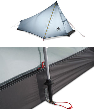 1-2 Person Ultralight 4 Season Rod-less Tent