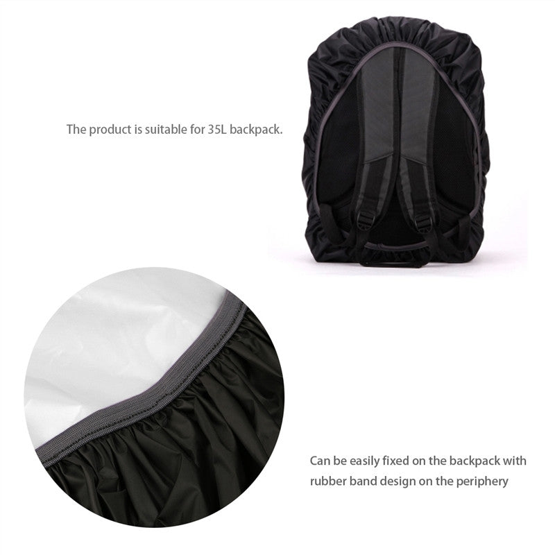 PIXNOR 35L Outdoor Waterproof Backpack Rain Cover